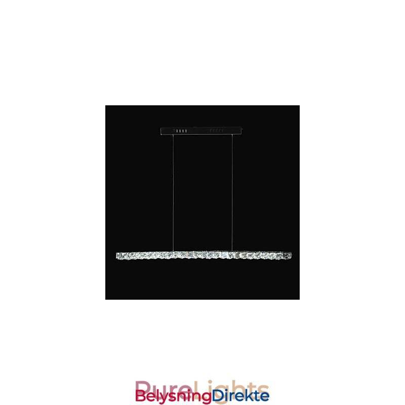 Pendellamper Krystall Moderne Samtids Metall