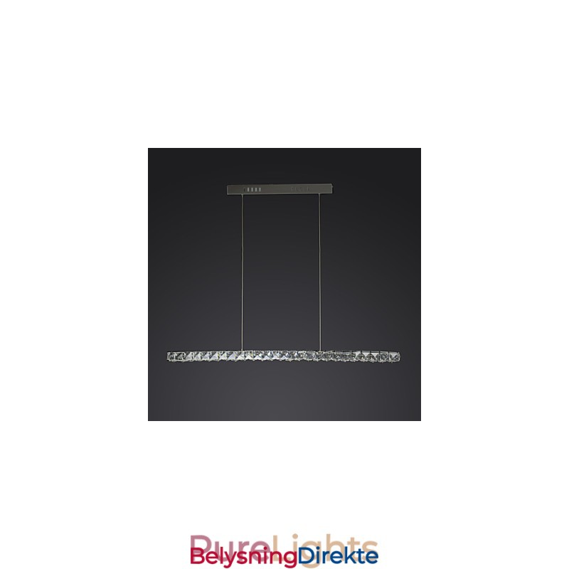 Pendellamper Krystall Moderne Samtids Metall