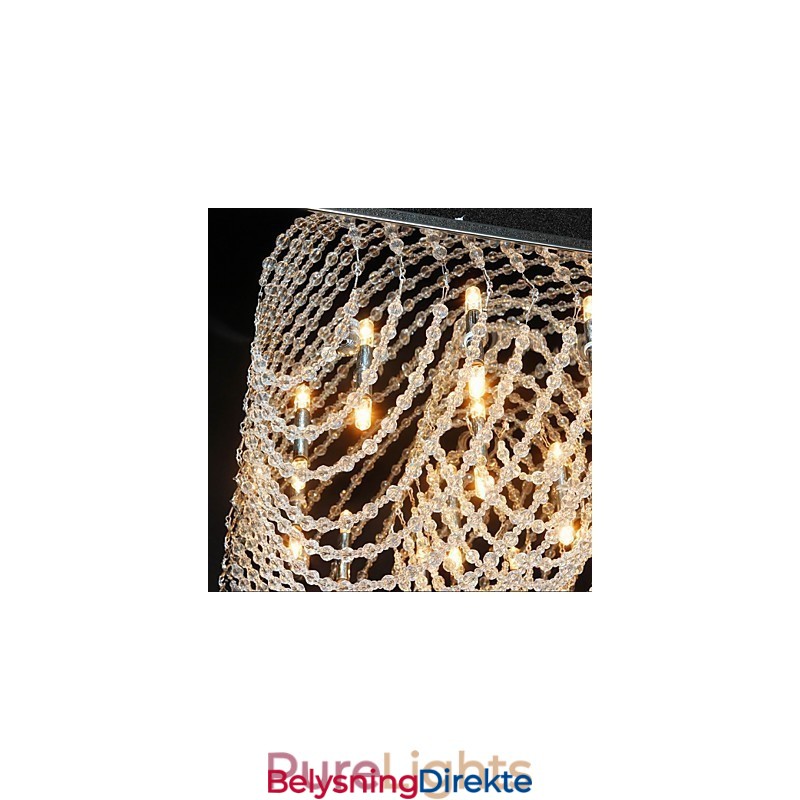 Tradisjonell Klassisk Krystallkrone I Metall