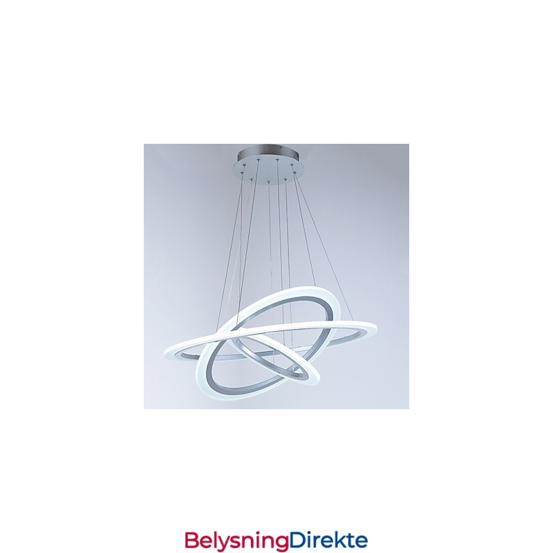 3 Ring Diy Form Akryl Pendellampe Taklamper Lysekronebelysning