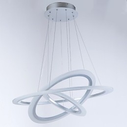 3 Ring Diy Form Akryl Pendellampe Taklamper Lysekronebelysning