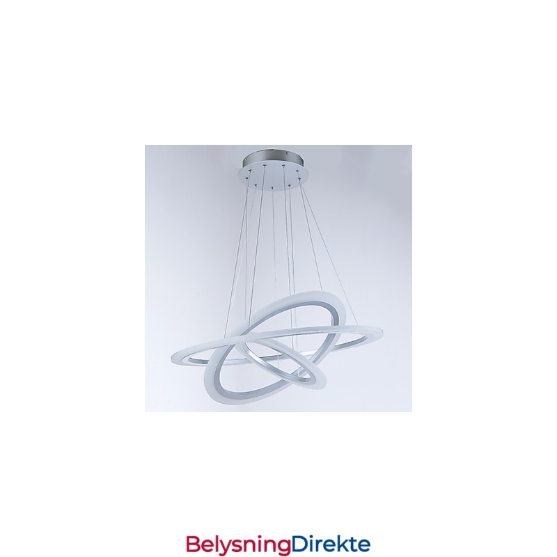 3 Ring Diy Form Akryl Pendellampe Taklamper Lysekronebelysning