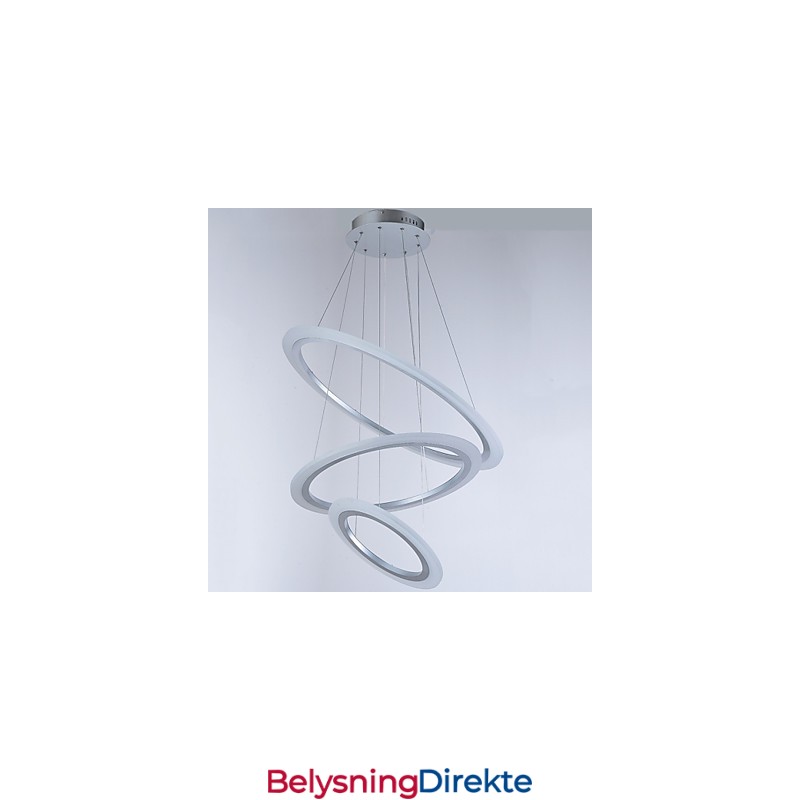 3 Ring Diy Form Akryl Pendellampe Taklamper Lysekronebelysning