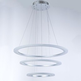 3 Ring Diy Form Akryl Pendellampe Taklamper Lysekronebelysning