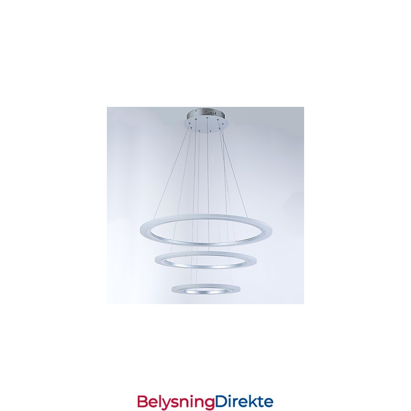 3 Ring Diy Form Akryl Pendellampe Taklamper Lysekronebelysning