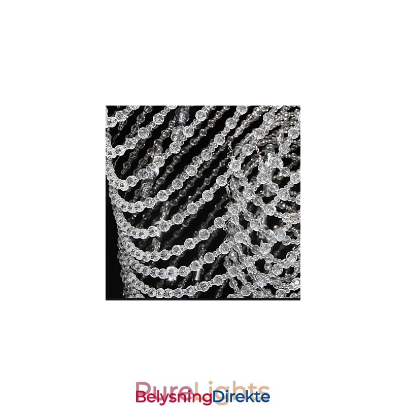 Tradisjonell Klassisk Krystallkrone I Metall