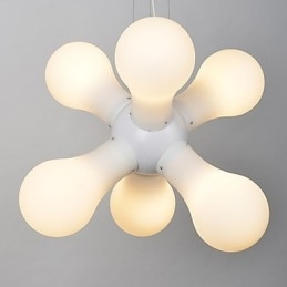 Enkel Glasspendellampe