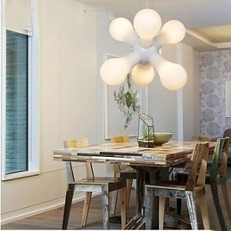 Enkel Glasspendellampe