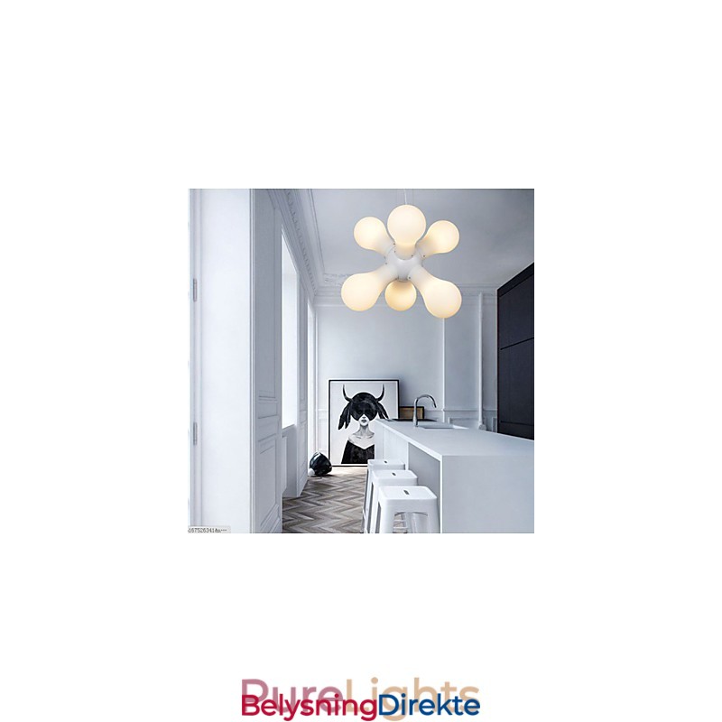 Enkel Glasspendellampe