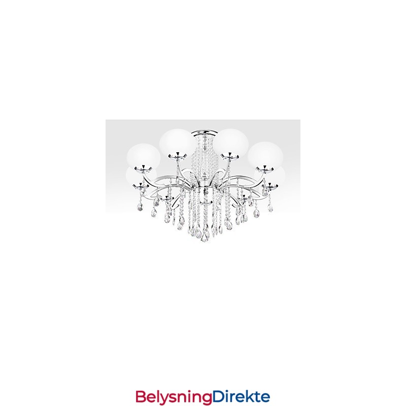 Lysekrone I Krystall, Luksuriøs Moderne Livsstil, 9 Lys