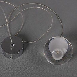 All Over The Sky Star Bocci Droplight Aurora Borealis Moderne Glasskrystalllampe