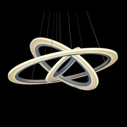 75 Watt Moderne, Samtidskunstnerisk Akryl Pendellampe