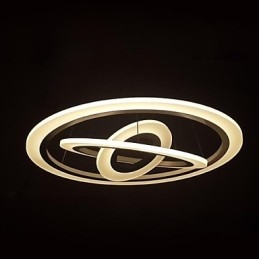 75 Watt Moderne, Samtidskunstnerisk Akryl Pendellampe