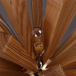 Pendellamper Landlig Tre Bambus