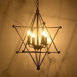 Retro Klassiske Metalltaklamper Enkle Pendellamper Kafependellampe