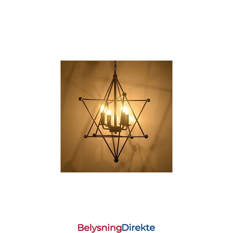 Retro Klassiske Metalltaklamper Enkle Pendellamper Kafependellampe