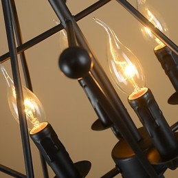 Retro Klassiske Metalltaklamper Enkle Pendellamper Kafependellampe