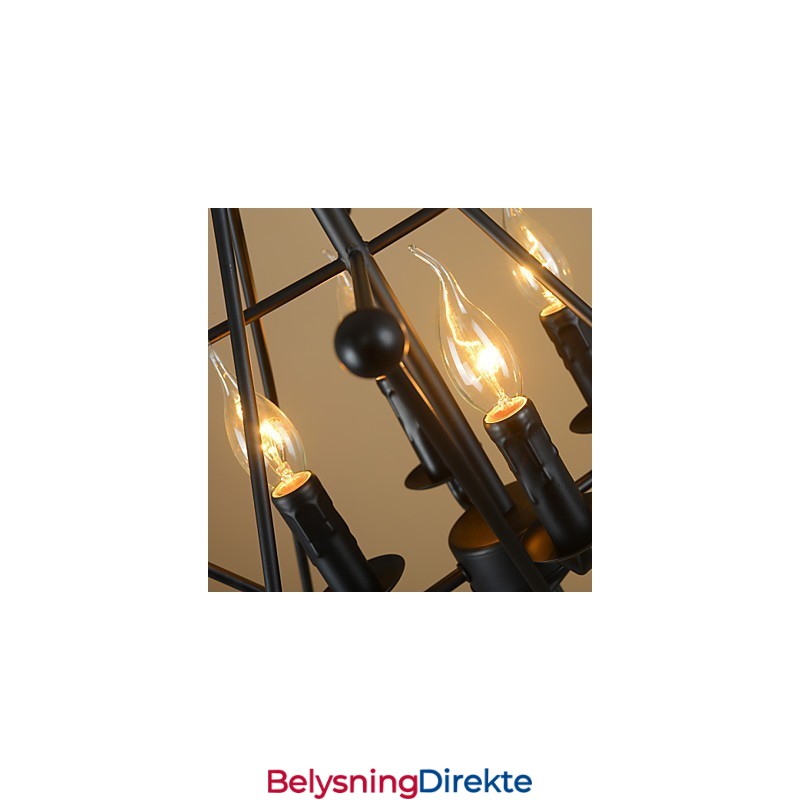 Retro Klassiske Metalltaklamper Enkle Pendellamper Kafependellampe