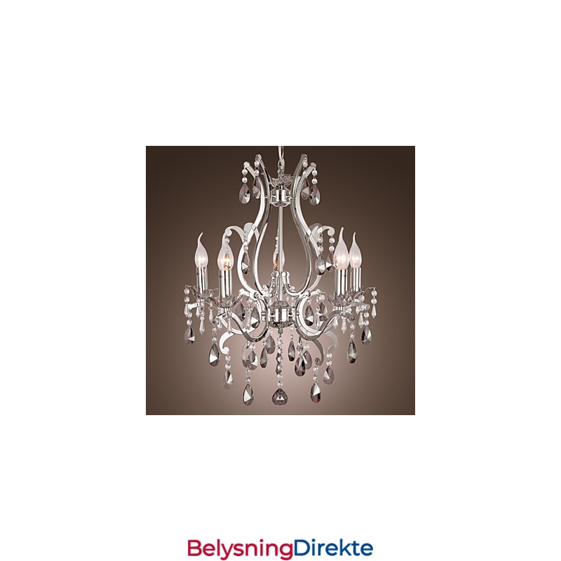 Tradisjonell Klassisk Kromlysekrone