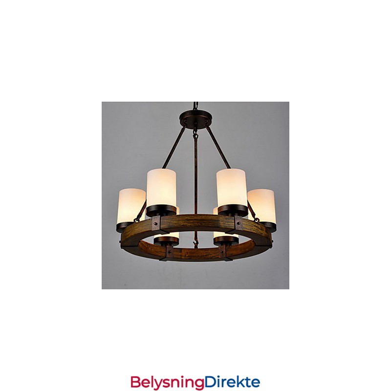 Vintage Gammel Tre Lysekrone