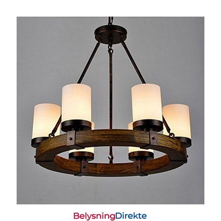 Vintage Gammel Tre Lysekrone