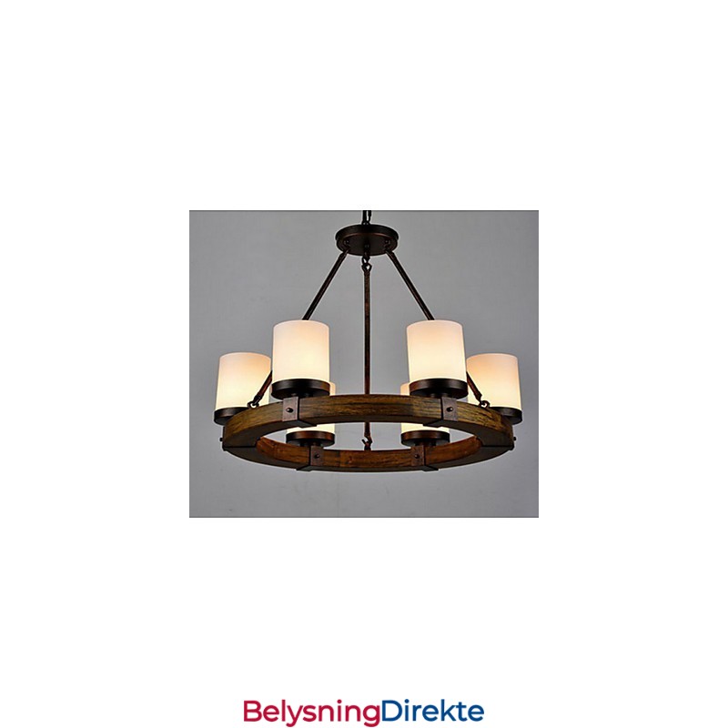 Vintage Gammel Tre Lysekrone