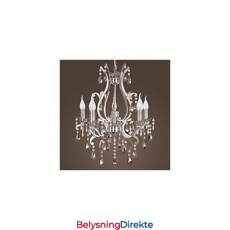 Tradisjonell Klassisk Kromlysekrone