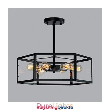 Pendellamper I Ministil, Retro I Metall For Garasje