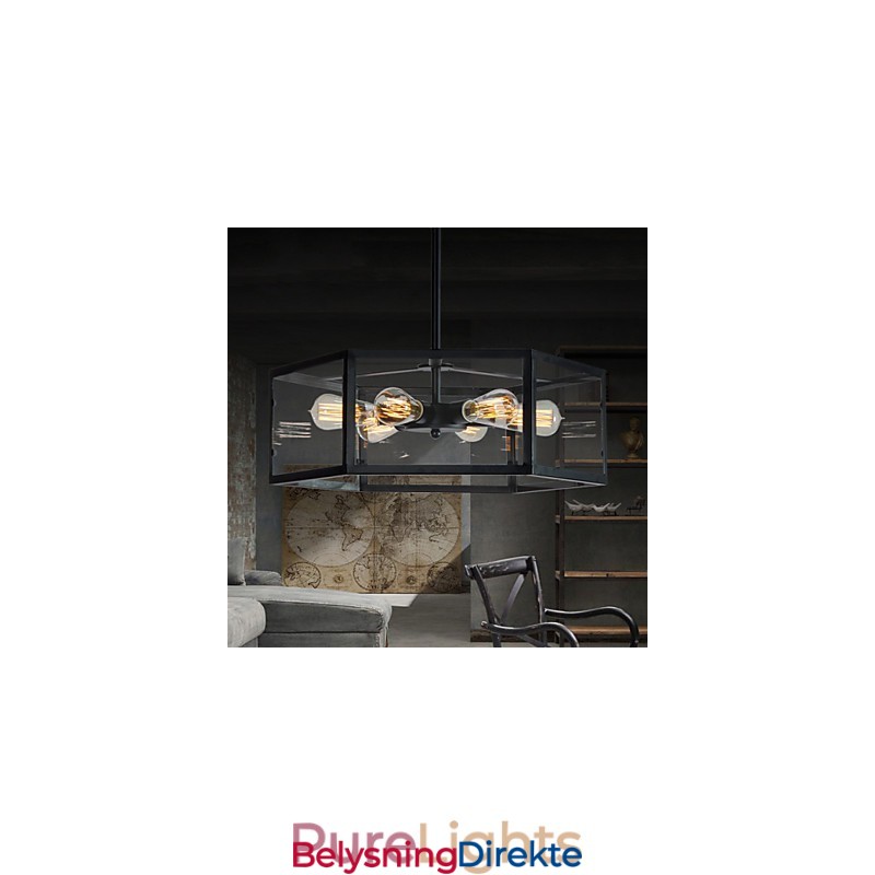 Pendellamper I Ministil, Retro I Metall For Garasje