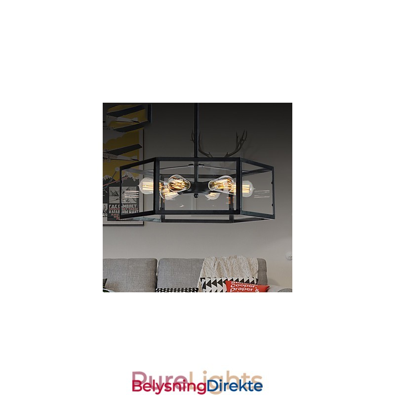 Pendellamper I Ministil, Retro I Metall For Garasje