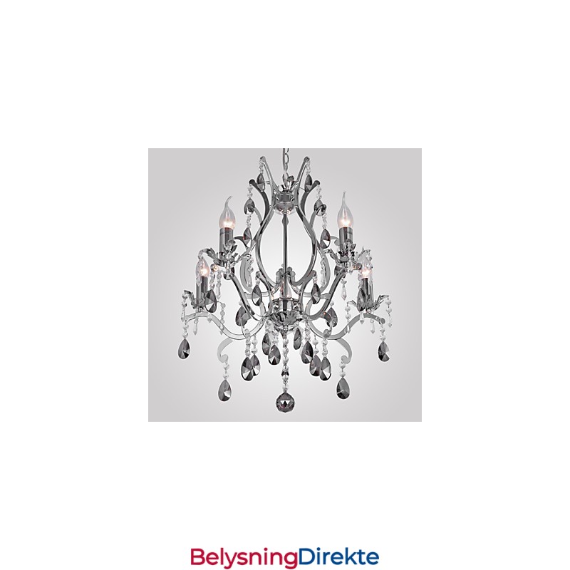 Tradisjonell Klassisk Kromlysekrone