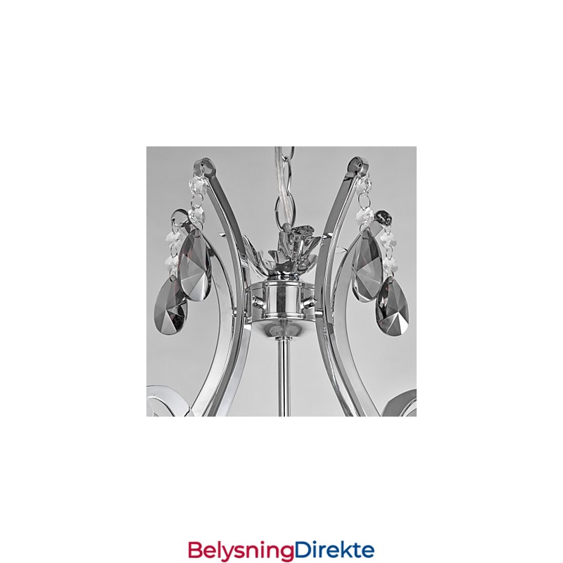 Tradisjonell Klassisk Kromlysekrone