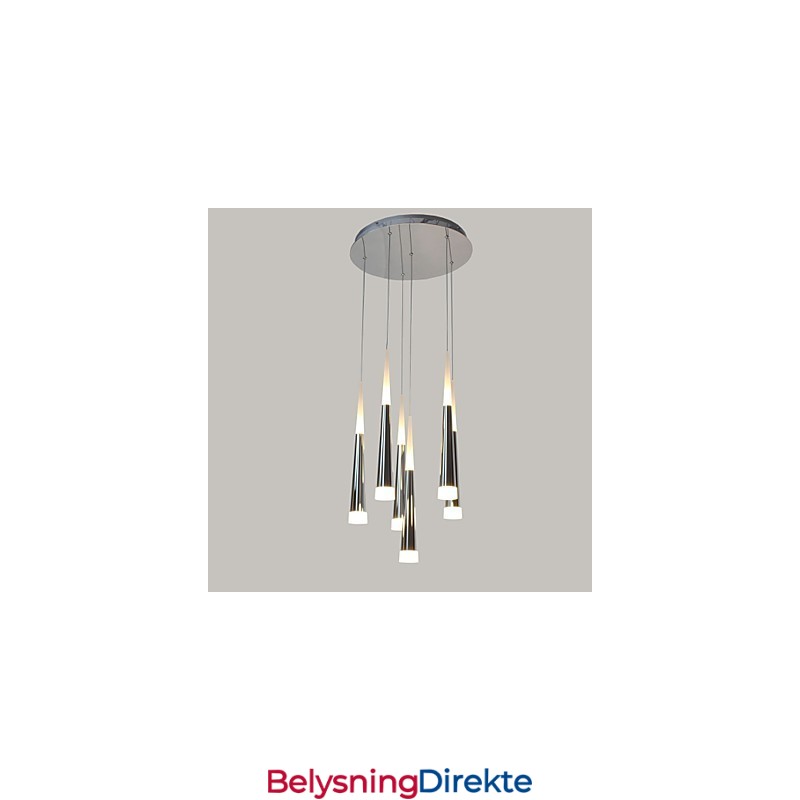 Pendellamper Moderne Samtids Metall