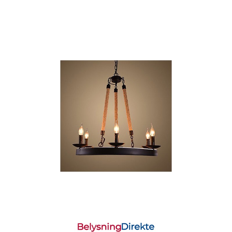 Jerntau-Lysekrone Kafélysekrone