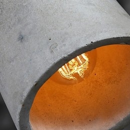 Den Nordiske Minimalistiske Retro Pendellampen I Sement, Vintage-Lampe