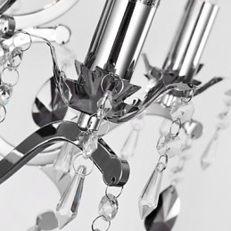 Tradisjonell Klassisk Kromlysekrone