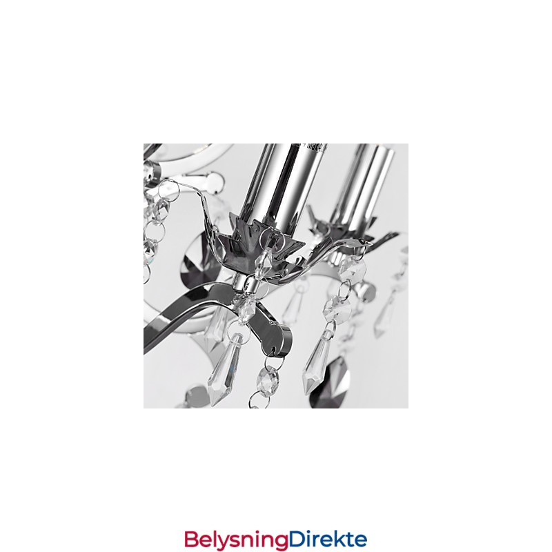 Tradisjonell Klassisk Kromlysekrone