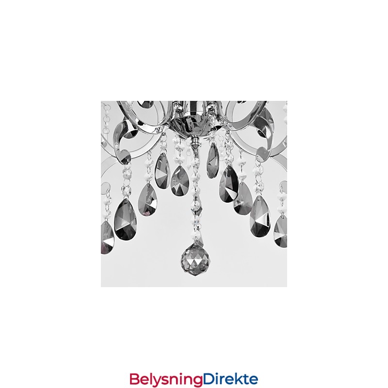 Tradisjonell Klassisk Kromlysekrone