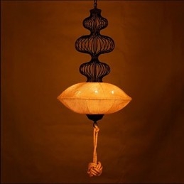 Nordisk Retro Industriell Hamp Kreative Fugleburlamper