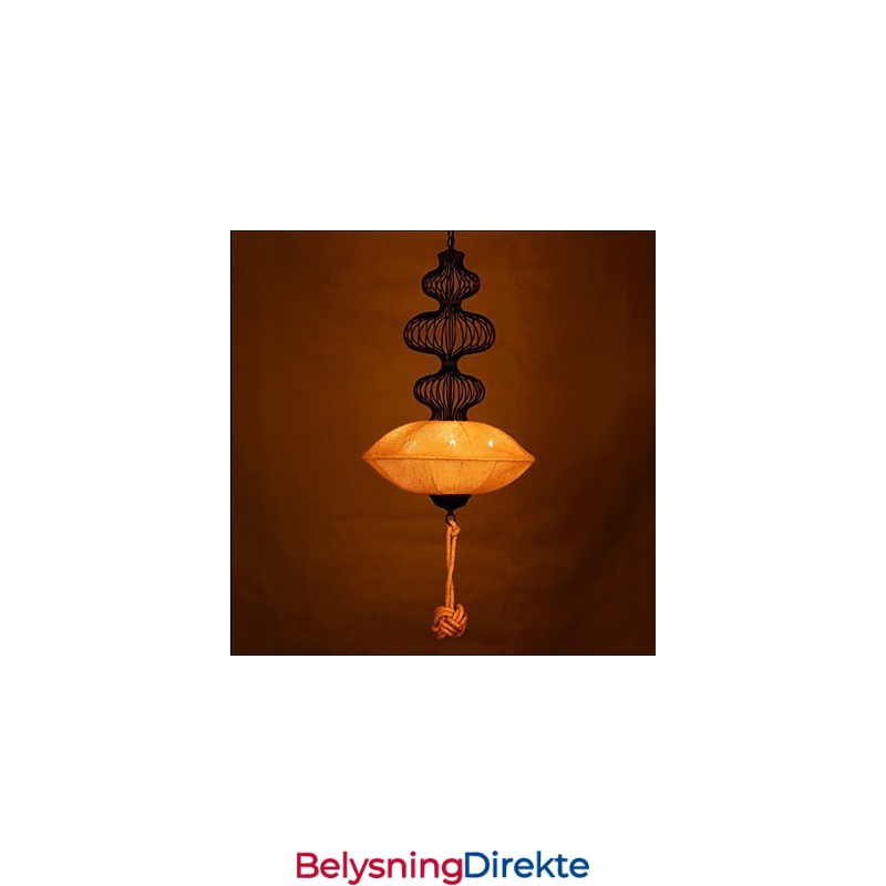 Nordisk Retro Industriell Hamp Kreative Fugleburlamper