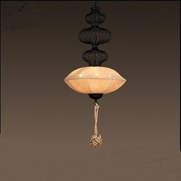 Nordisk Retro Industriell Hamp Kreative Fugleburlamper