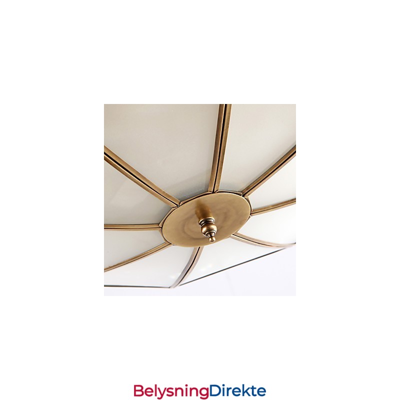 Tradisjonell Klassisk Rustikk Lodge Messing Metall Pendellampe