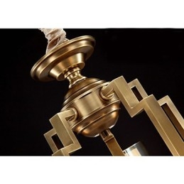 Kinesisk Stillampe Kobberlampe Kobberlampe