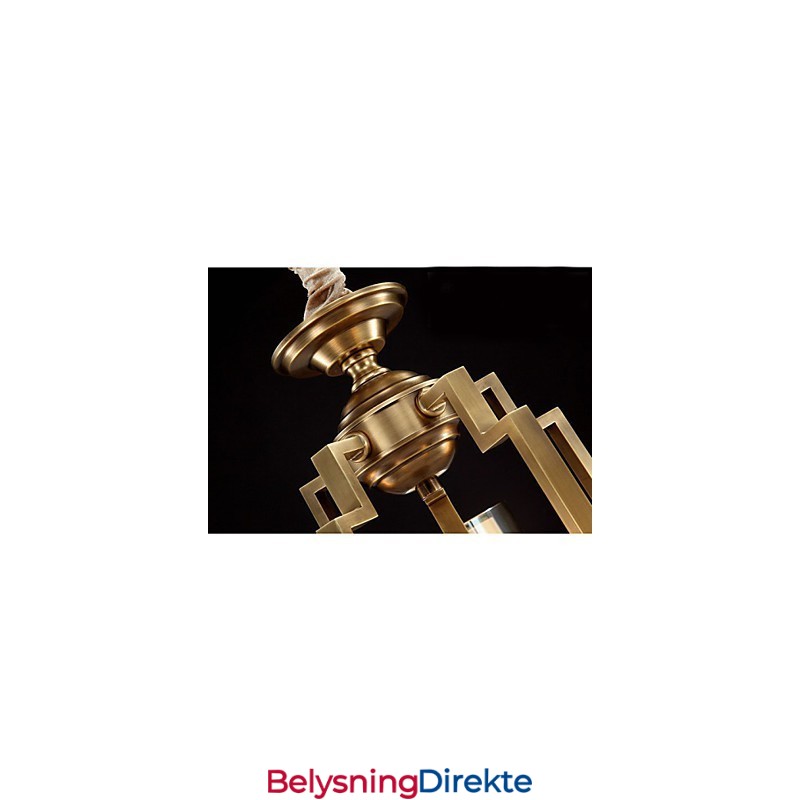 Kinesisk Stillampe Kobberlampe Kobberlampe