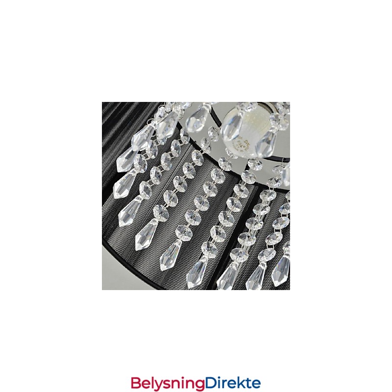 Moderne Og Moderne Krystallkrommetallpendellampe