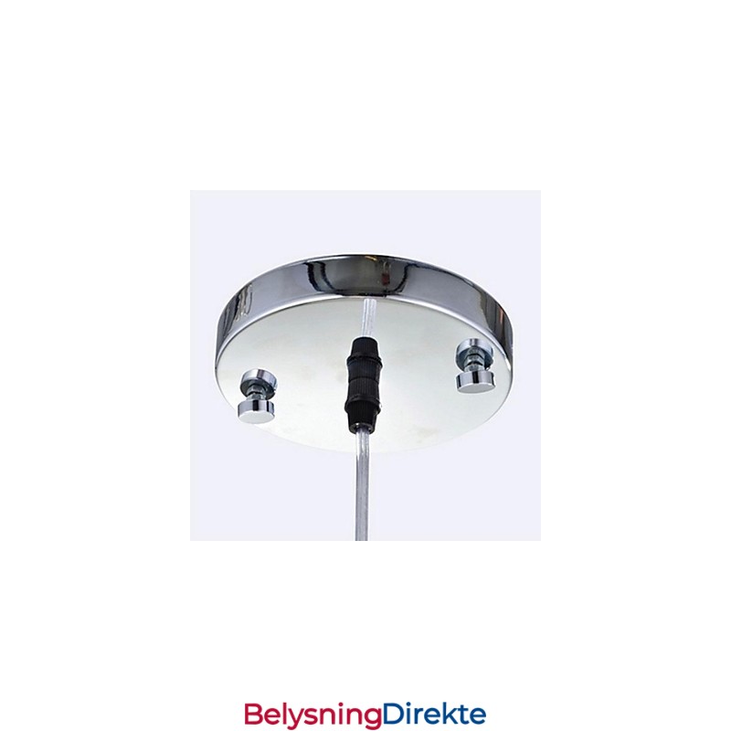 Moderne Og Moderne Krystallkrommetallpendellampe