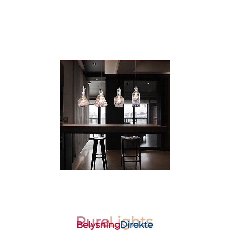 40W*4 Moderne Samtidsstil Tradisjonell Klassisk Vintage Øye Metall Pendellampe