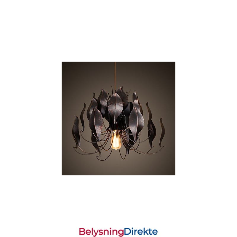 Retro Klassiske Metalltaklamper Enkle Pendellamper Kafependellampe