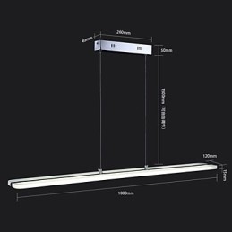 Akryl Anhengslampe Lysekrone Lysarmaturer Med