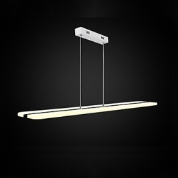 Akryl Anhengslampe Lysekrone Lysarmaturer Med